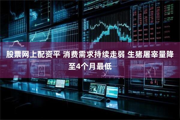 股票网上配资平 消费需求持续走弱 生猪屠宰量降至4个月最低